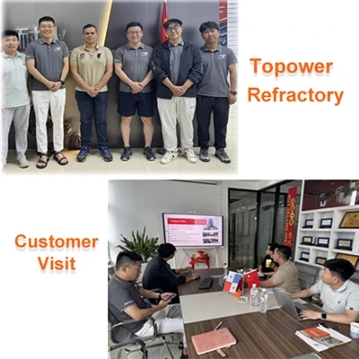 Topower anhydrin sy'n derbyn cwsmer Panama Dewiswch ein carbid silicon y gell...